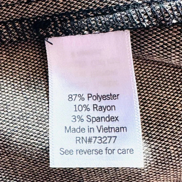 NWT CROFT & BARROW Women Long Sleeve One Button Brown Blazer Jacket Size PXL - Picture 13 of 14